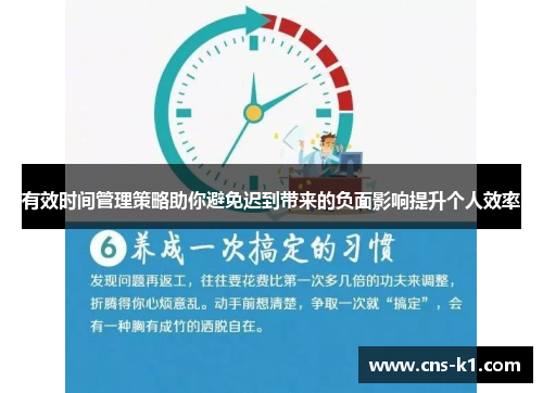 有效时间管理策略助你避免迟到带来的负面影响提升个人效率