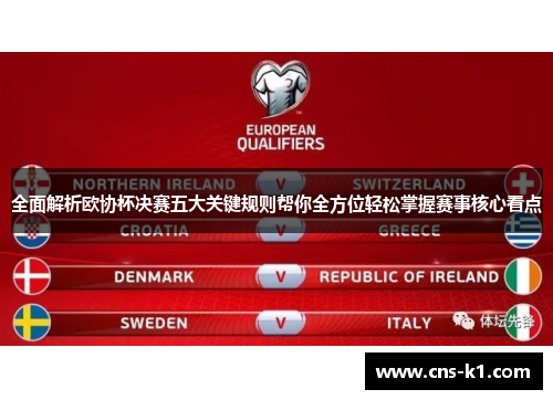 全面解析欧协杯决赛五大关键规则帮你全方位轻松掌握赛事核心看点